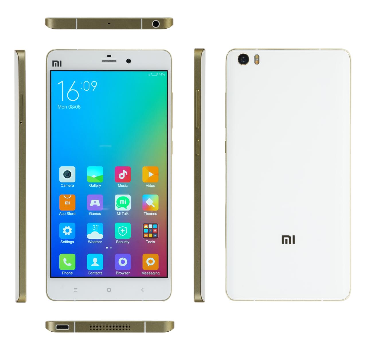 Ukuran Layar Xiaomi Mi Note Pro