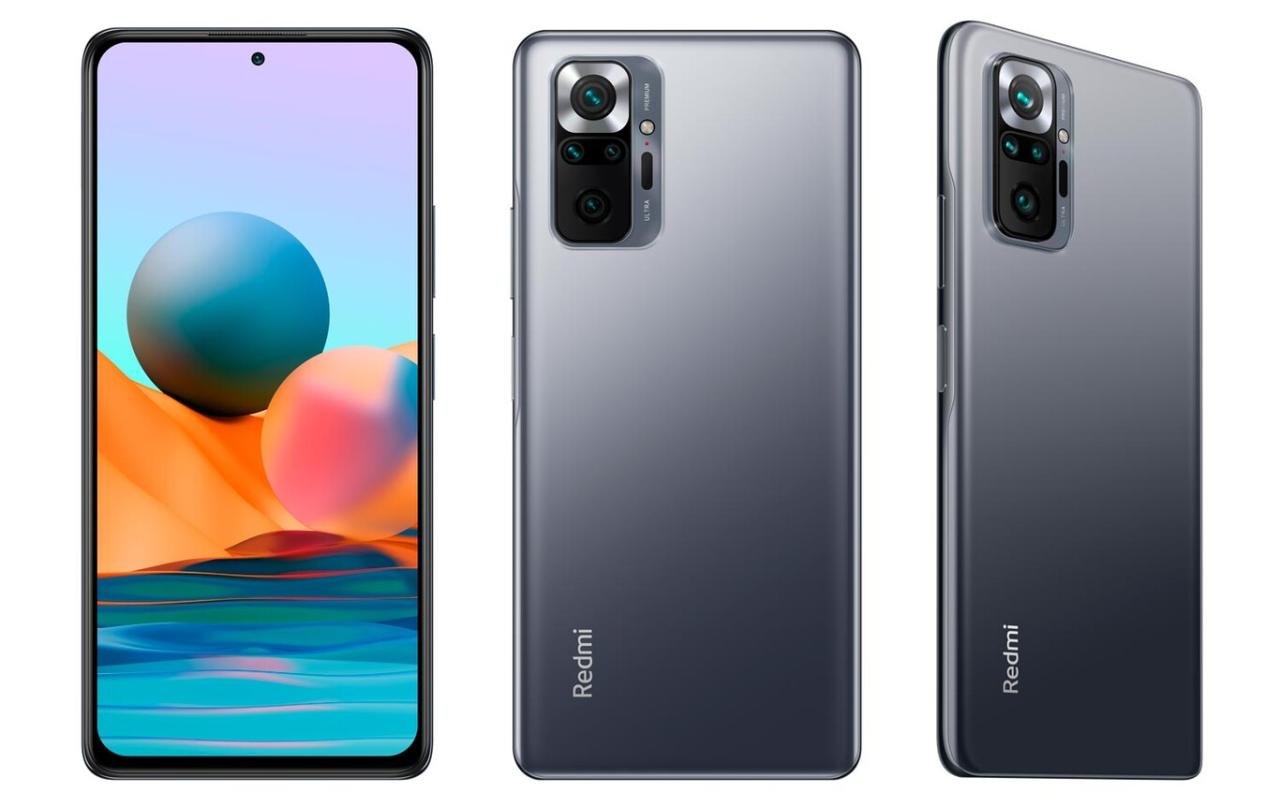 Ukuran Layar Xiaomi Redmi Note 10 Pro (India)